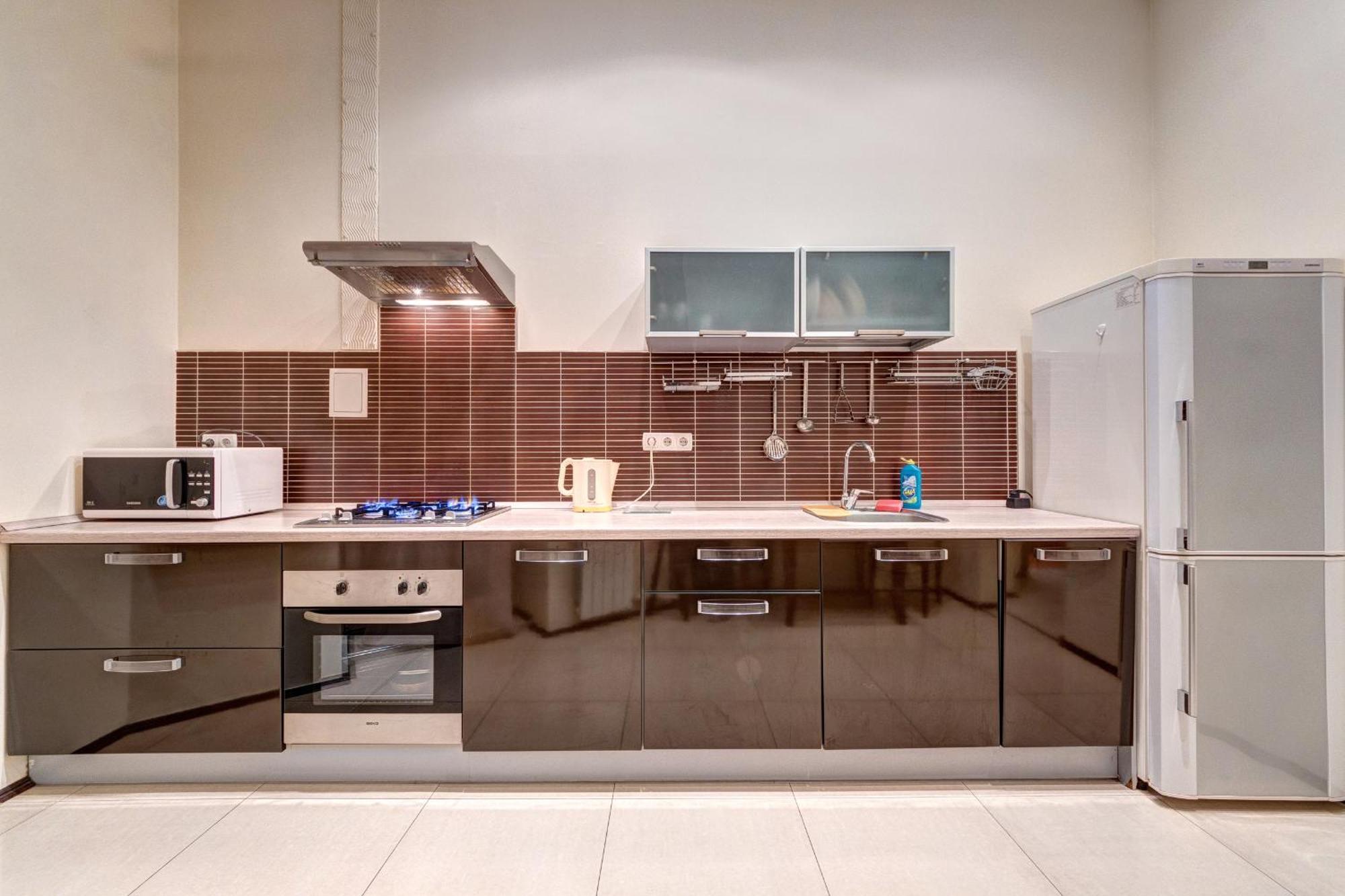 Apartment Saksahanskoho St, 78А Киев Екстериор снимка